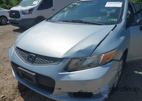 2012 Honda Civic Lx z USA, uszkodzony, nr VIN 2HGFG3B54CH555194